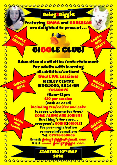 GIGGLE CLUB POSTER
