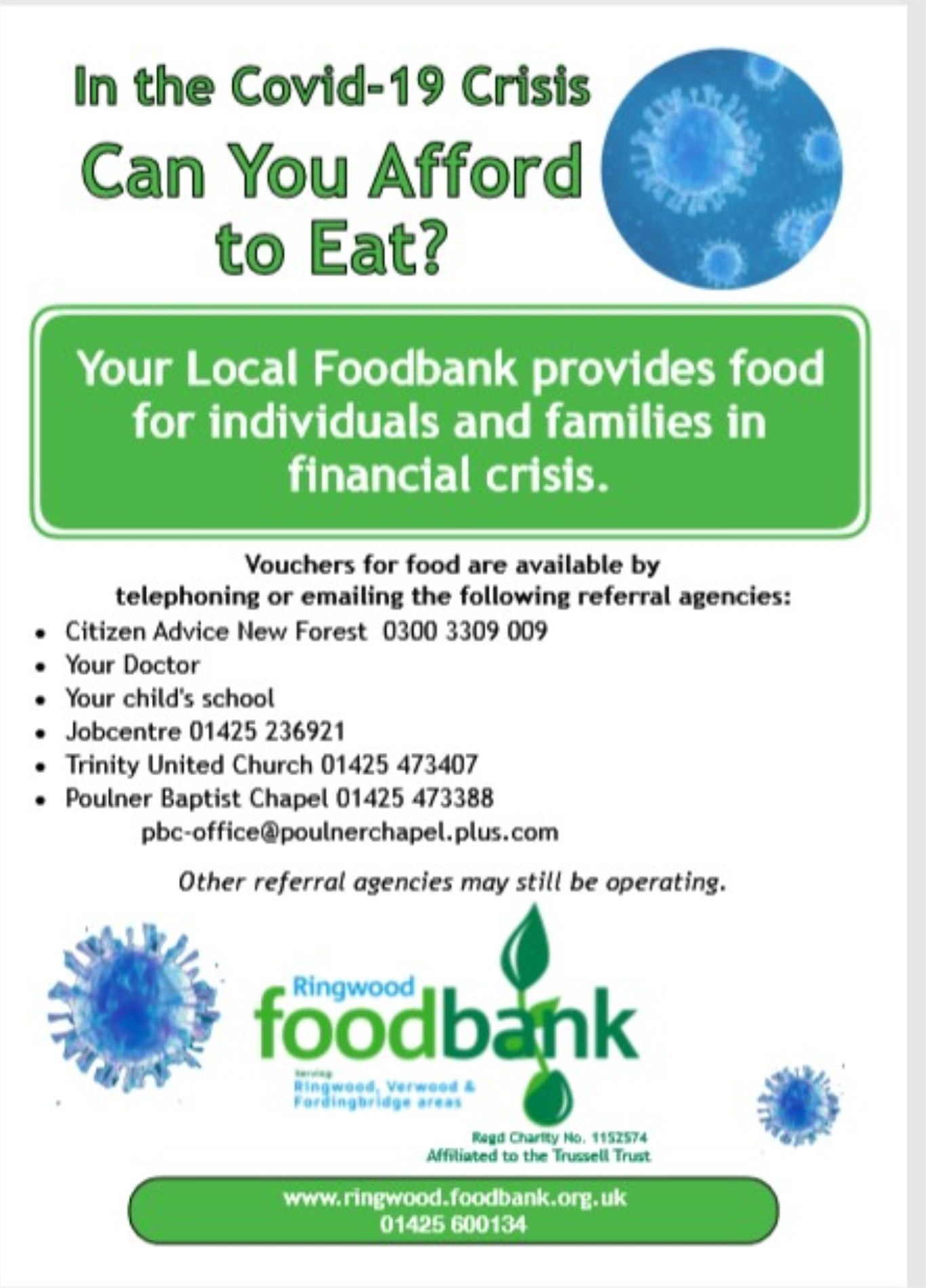 Foodbank Poster 20-04-20